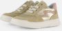 Develab 42890 Lage sneakers Leren Sneaker Meisjes Goud - Thumbnail 1