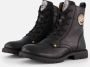 Develab 44316 Veterboots Laarzen Met Veters Meisjes Kids Zwart - Thumbnail 3