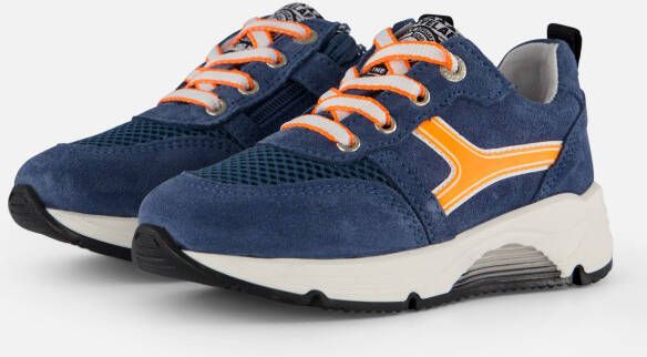 Develab Sneakers blauw Leer