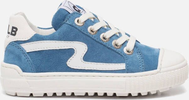 Develab Sneakers blauw Suede