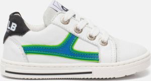 Develap 45741 Witt nappa blauw groen accent Kleur Wit)
