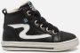 Develab 41909 922 Black Nappa Sneakers hoge-sneakers - Thumbnail 1