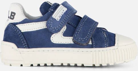 Develab Velcro Sneakers blauw Leer