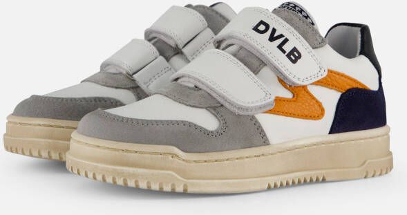 Develab Velcro Sneakers oranje Leer