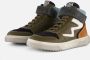 Develab 44357 Sneakers Jongens Leren Sneaker Groen - Thumbnail 10