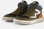 Develab 44357 Sneakers Jongens Leren Sneaker Groen - Thumbnail 2