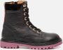 Develab Veterboots zwart Leer 32319 - Thumbnail 2