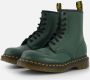 Dr. Martens 1460 Smooth leren veterboots Groen Echt leer - Thumbnail 2