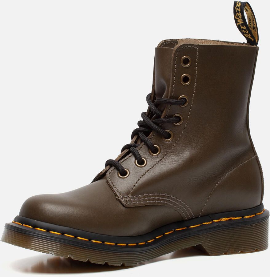 Dr Martens Dr. Martens 1460 Pascal Wanawa Olive Chunky Glitter Dames Veterboots Groen