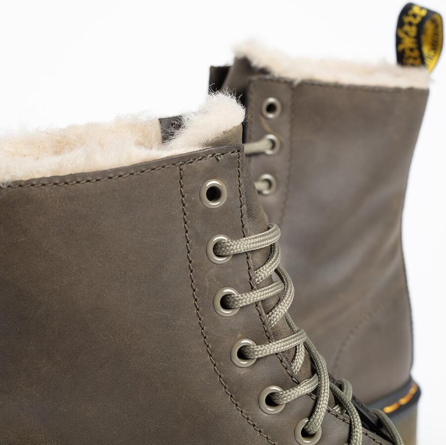 Dr. Martens 1460 Serena Veterboots groen Leer - Foto 3