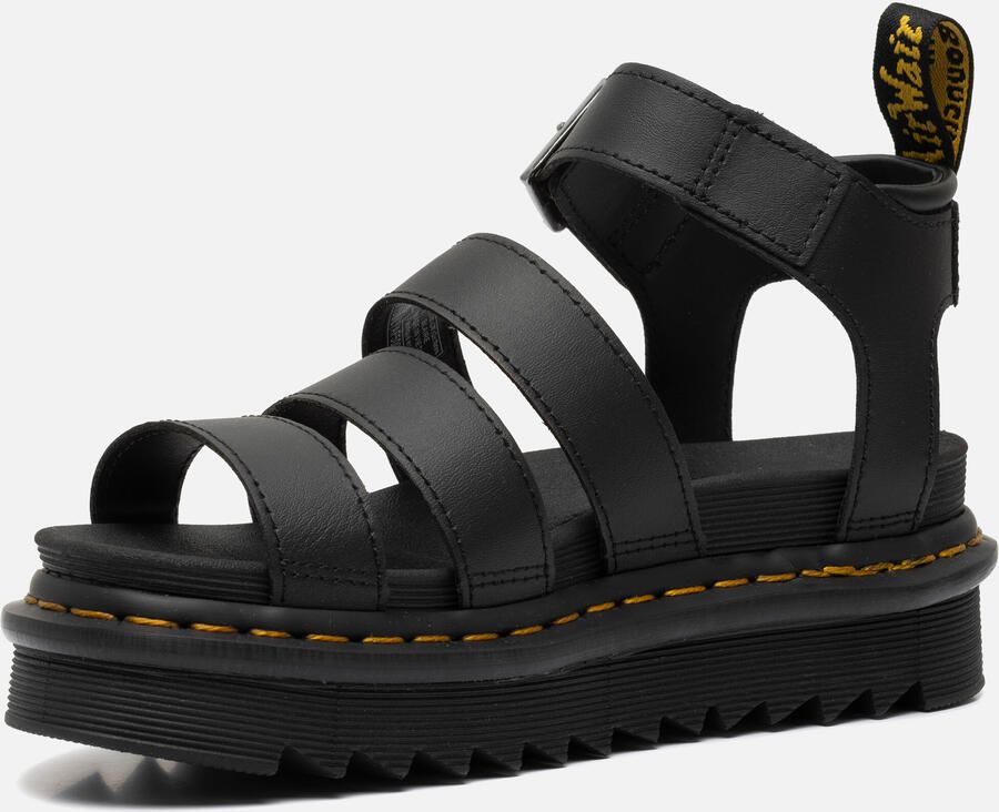 Dr. Martens Zebrilus Sandalen zwart Synthetisch