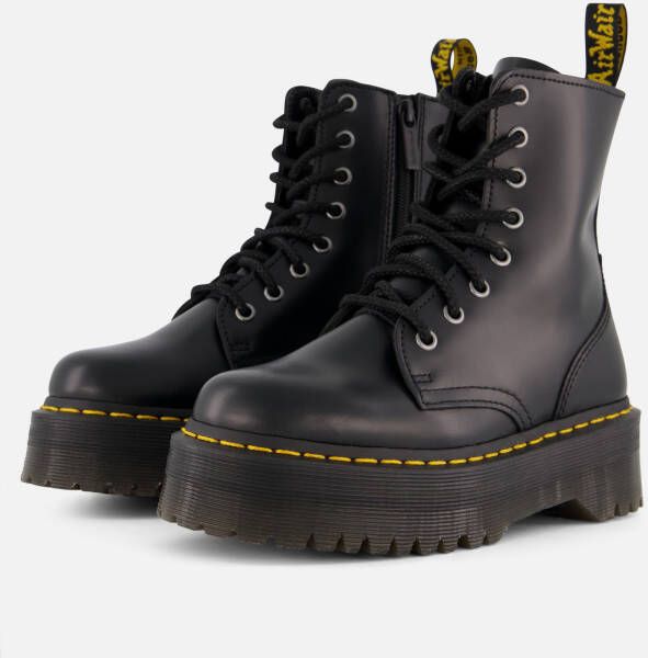 Dr Martens Dr. Martens SINCLAIR BLACK MILLED NAPPA Volwassenen VeterlaarzenHalf hoge schoenen Kleur Zwart - Foto 11