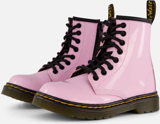 Dr. Martens Juniors Lace Veterboots roze Lak