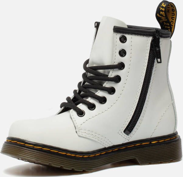 Dr Martens 1460 K Delaney Veterboots Laarzen Met Veters Meisjes Wit