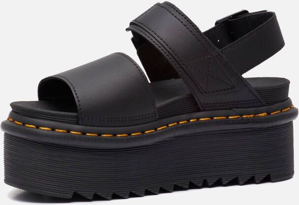 Dr. Martens Sandalen zwart Synthetisch