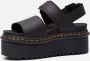Dr Martens Dr Martens Voss Quad platform sandaal van leer - Thumbnail 2