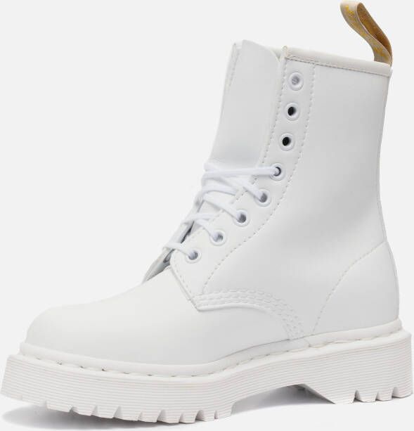 Dr. Martens Dr Martens Vegan 1460 Bex Mono Veterboots Laarzen Met Veters Dames Wit
