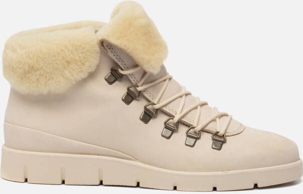 ECCO Bella veterboots beige Nubuck