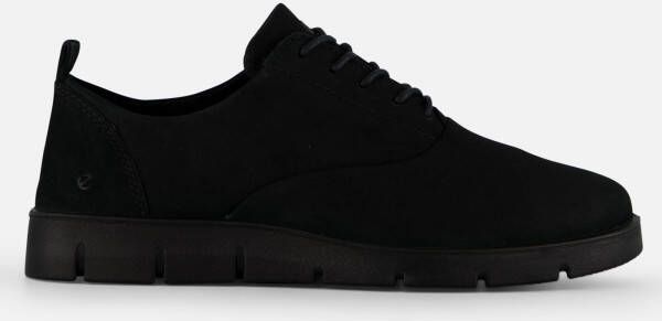 ECCO Bella Veterschoenen Zwart Nubuck - Foto 1