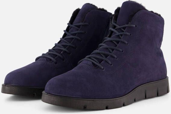ECCO Bella Winter Veterboots blauw Nubuck