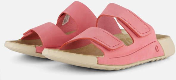 Ecco Slippers COZMO zomerschoen slippers met twee klittenbandsluitingen