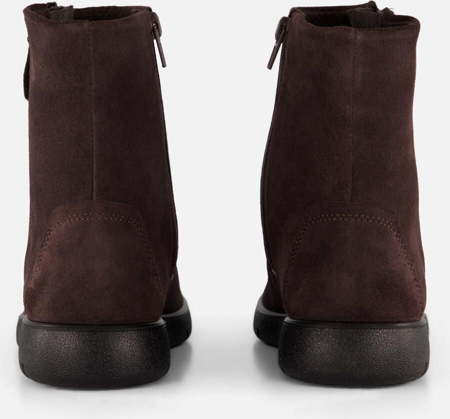 ECCO Bella 2 W Zip Enkellaarsjes bruin Suede - Foto 2