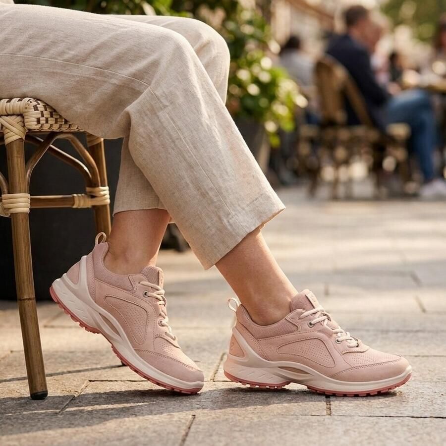ECCO Biom Energi Sneakers roze Nubuck - Foto 2