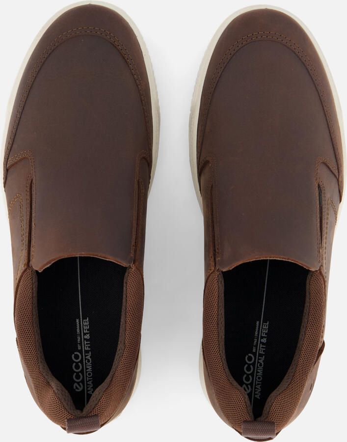ECCO Byway Instappers cognac Leer Sneakers Unisex - Foto 2