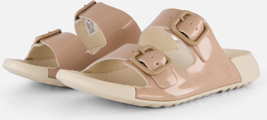 ECCO Cozmo Slippers beige Leer Dames - Foto 4