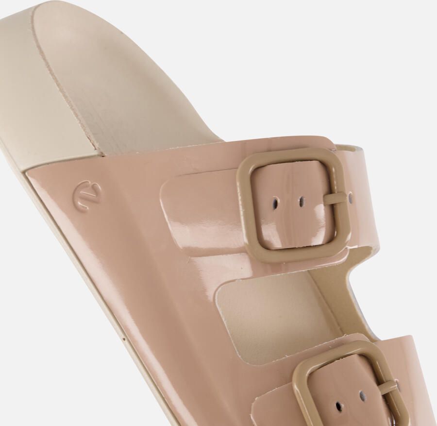 ECCO Cozmo Slippers beige Leer Dames - Foto 2