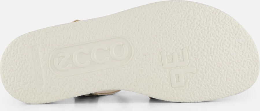 ECCO Flowt Sandalen beige Leer Dames - Foto 5