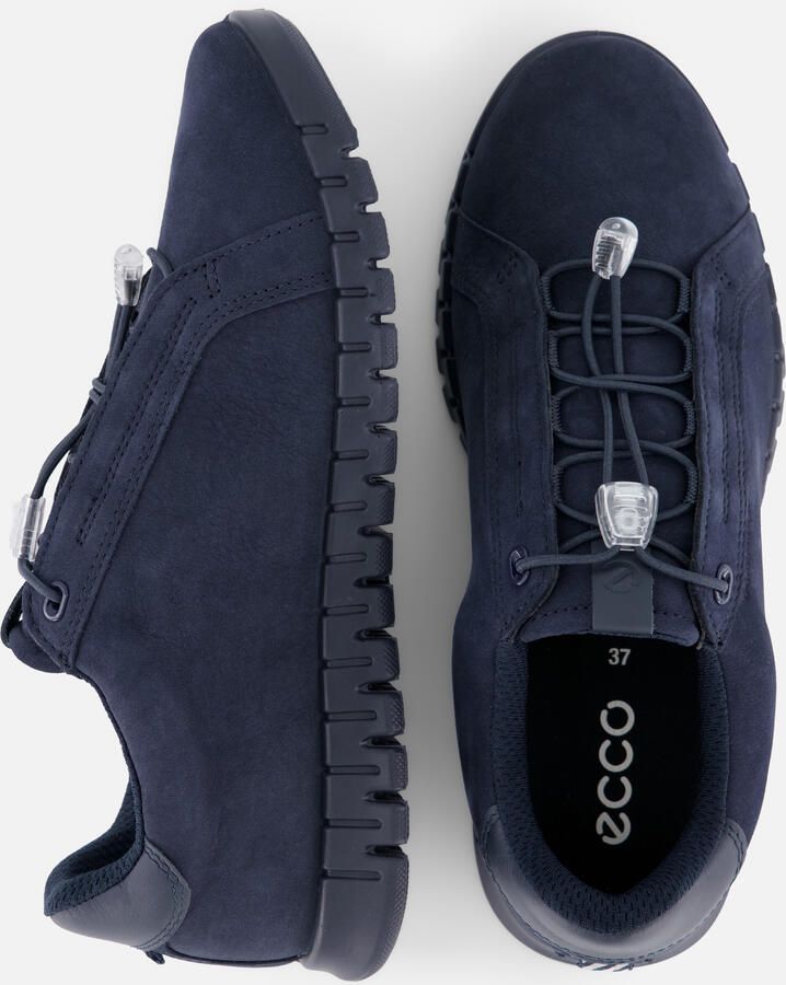 ECCO Gruuv lite W Sneakers blauw Nubuck - Foto 4