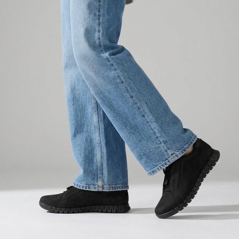 ECCO GRUUV LITE W Dames Veterschoenen Zwart
