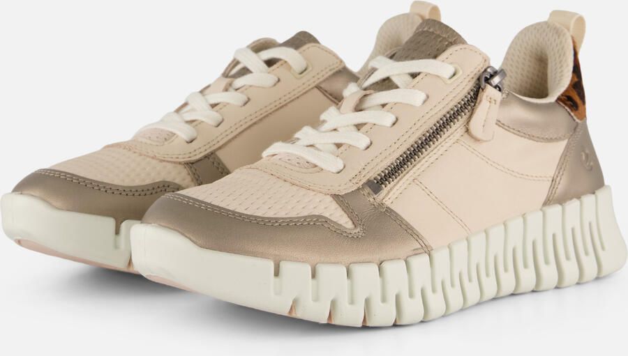 ECCO GRUUV W Dames Sneakers CRÈME