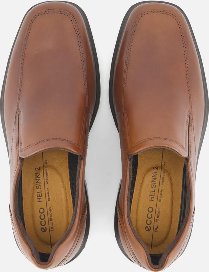 ECCO Helsinki 2 Heren nette leren instapper Bruin Size: 45 (UK 10.5-11) - Foto 9