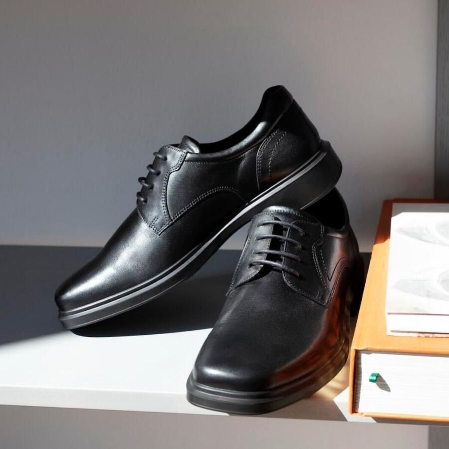 Ecco Veterschoenen Helsinki 2 vrijetijdsschoen lage schoen veterschoen met uitneembaar voetbed