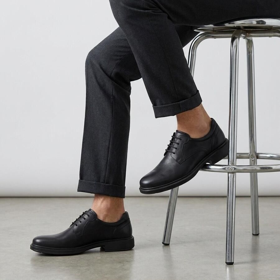 Ecco Veterschoenen Helsinki 2 vrijetijdsschoen lage schoen veterschoen met uitneembaar voetbed - Foto 2
