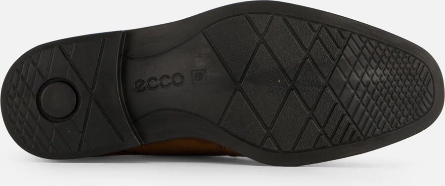 ECCO Melbourne veterschoenen cognac Leer - Foto 5