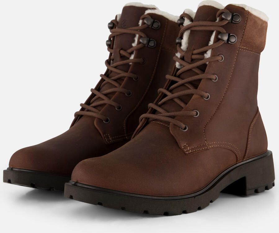 ECCO Metro Vienna Mid Veterboots bruin Nubuck - Foto 3