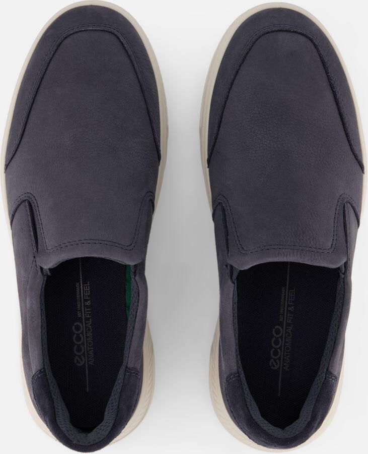 ECCO Move M Slip-on Instappers blauw Leer - Foto 3