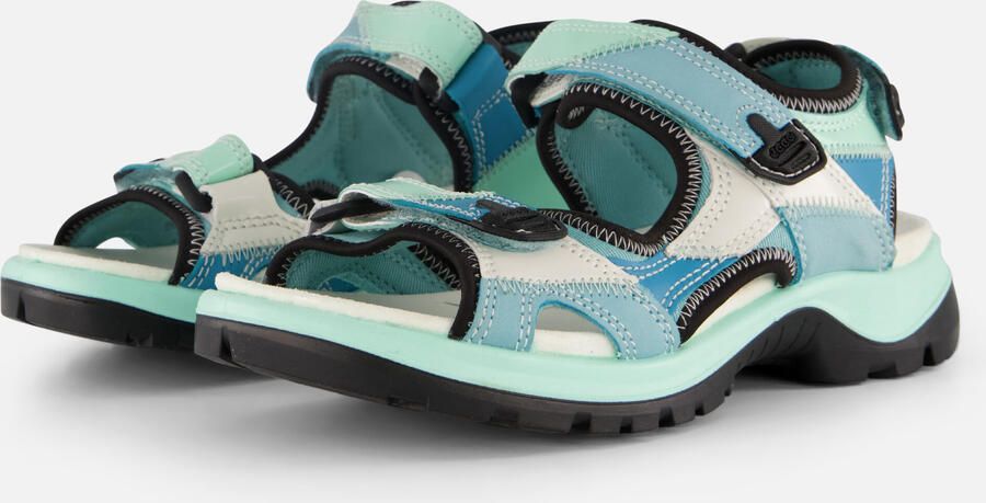 ECCO Offroad Sandalen blauw Nubuck - Foto 4
