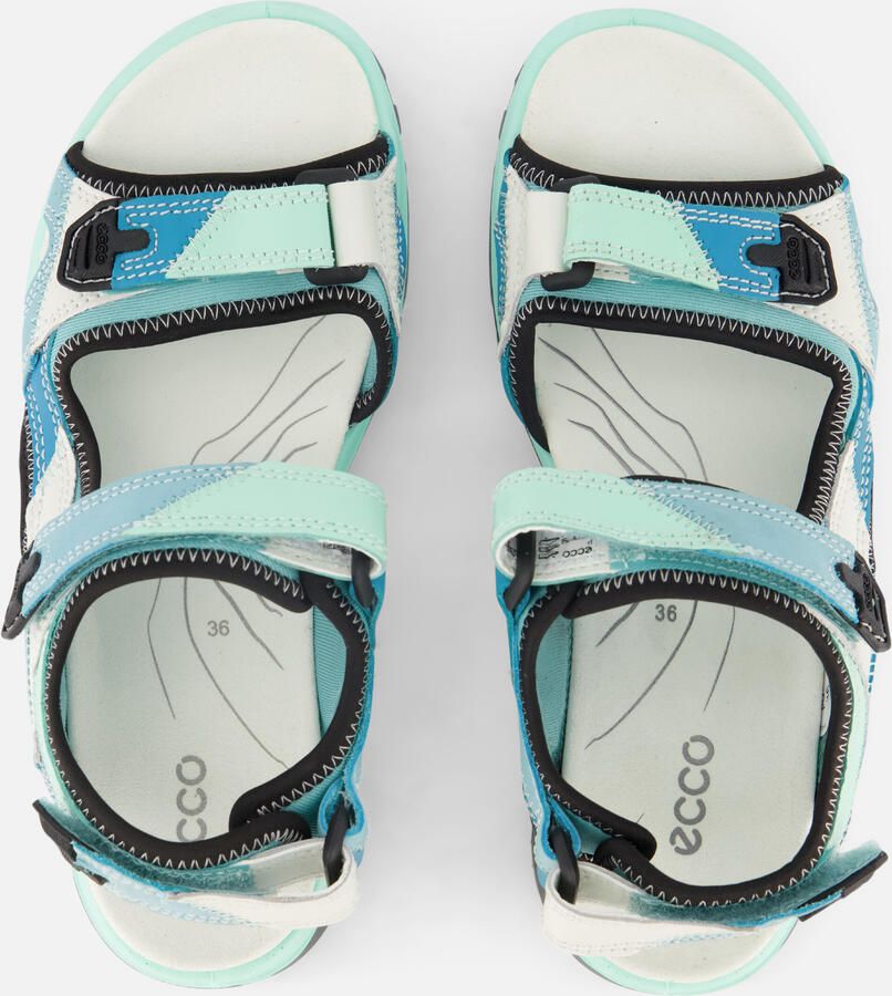 ECCO Offroad Sandalen blauw Nubuck - Foto 3