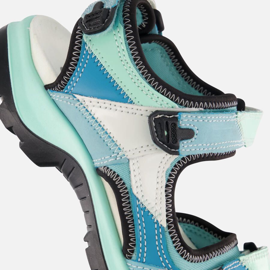 ECCO Offroad Sandalen blauw Nubuck - Foto 2