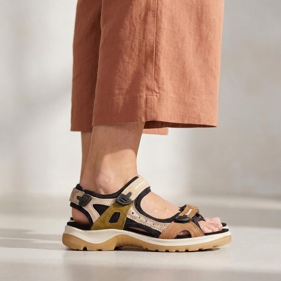ECCO Offroad 069563 Sandalen bruin Textiel