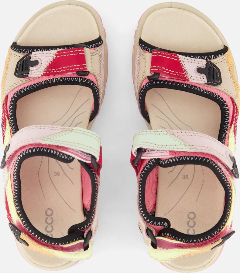 ECCO Offroad Sandalen rood Nubuck Dames - Foto 3