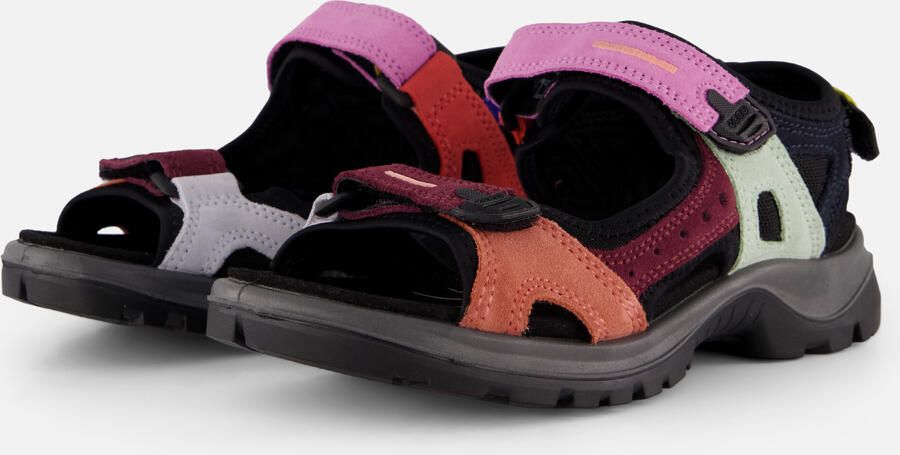 ECCO Offroad Sandalen zwart Textiel - Foto 4