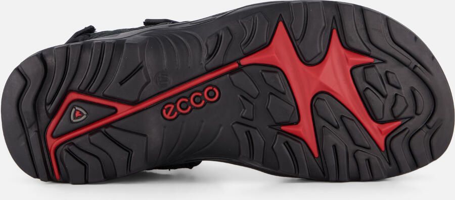 ECCO 069564 12001 Offroad Sandalen Zwart Leer en Textiel Heren Zwart - Foto 6