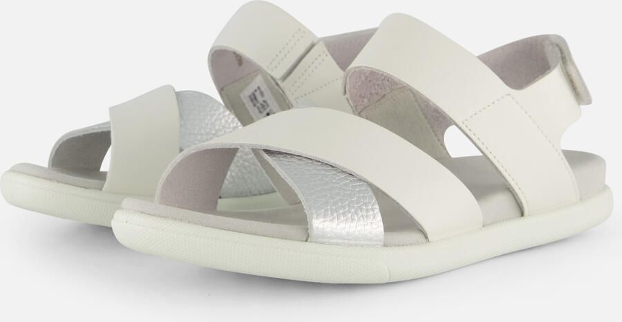 ECCO Samara Sandalen wit Leer - Foto 4