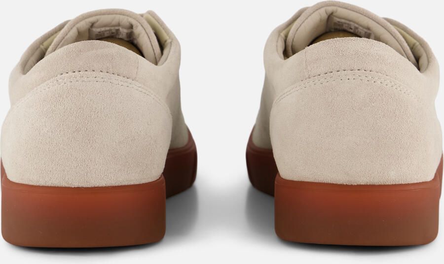 ECCO Soft 10 M Lace Sneakers beige Leer - Foto 4