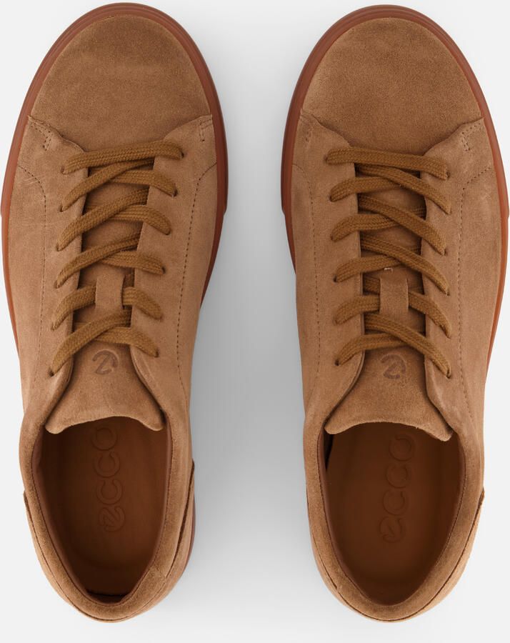 ECCO Soft 10 Sneakers bruin Suéde - Foto 3